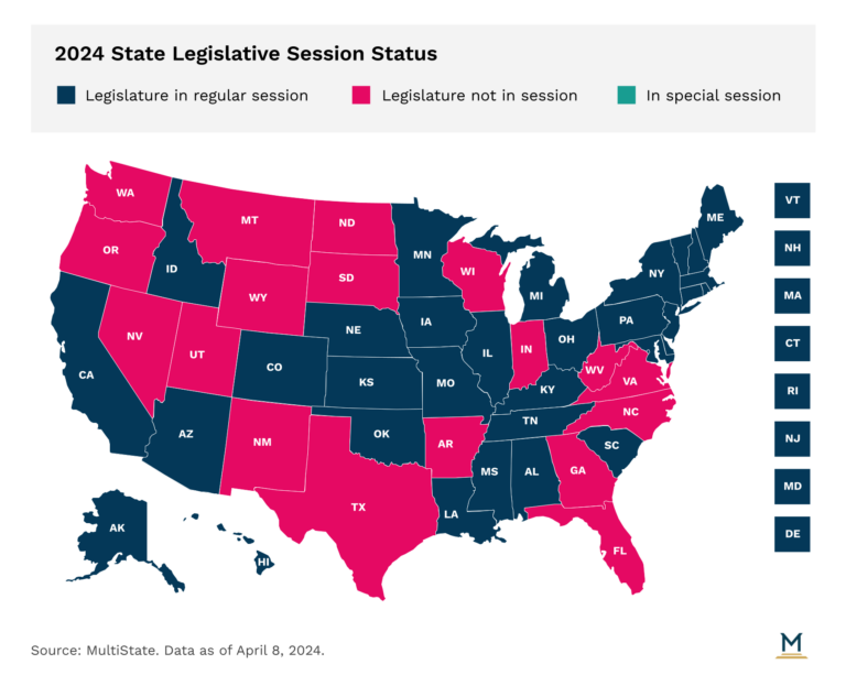 2024 Legislative Session Dates