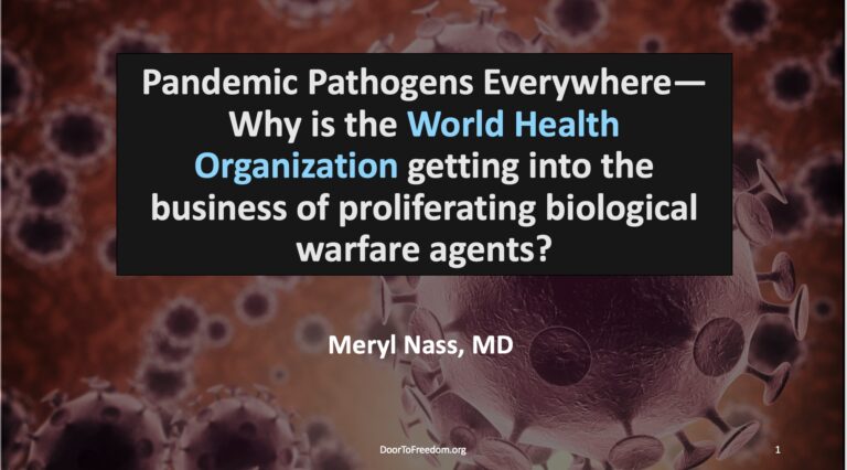 Pandemic Pathogens EveryWhere