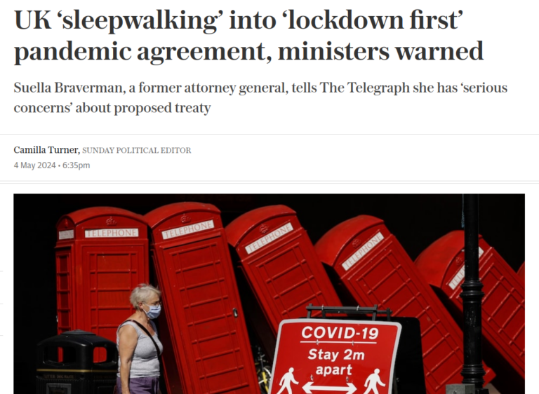 UK ‘sleepwalking’ into ‘lockdown first’ pandemic agreement, ministers warned