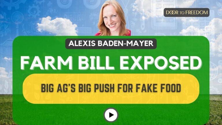 Farm Bill Exposed: Big Ag’s Push for Fake Food