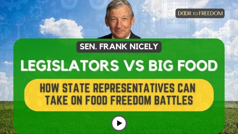 Legislators vs Big Food: Sen. Frank Niceley on Food Freedom Battles